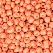 Seed beads 8/0 (3mm) Coral orange